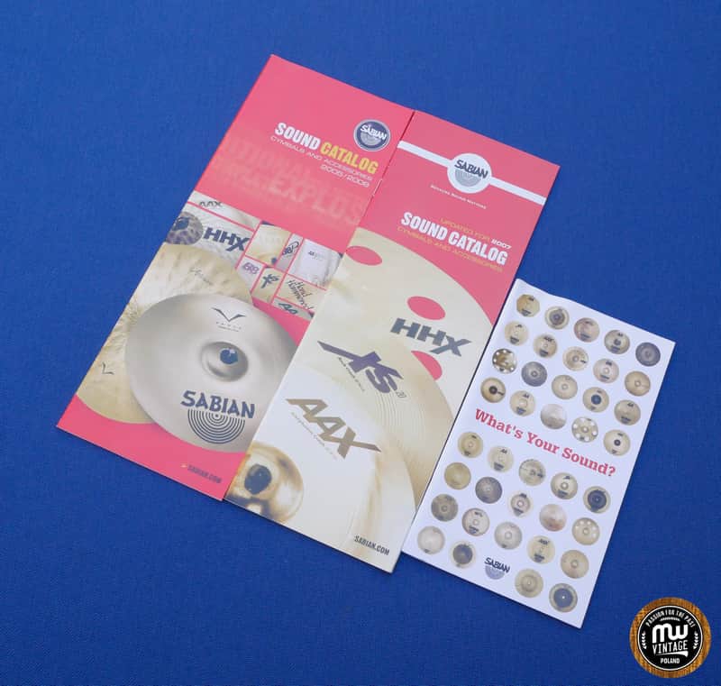 3 x Sabian Cymbals General Catalog 2000s image 1