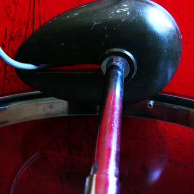 Vintage 1950's Altec 633A dynamic microphone "Salt Shaker" w period stand & cable High Z PROP image 15
