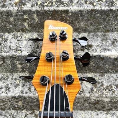 Ibanez GVB36-AM Gerald Veasley Signature Bass Amber image 1