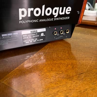 Korg Prologue 8 Polyphonic 49-Key 8-Voice Analog Synthesizer 2018 - Present - Black/Wood image 4