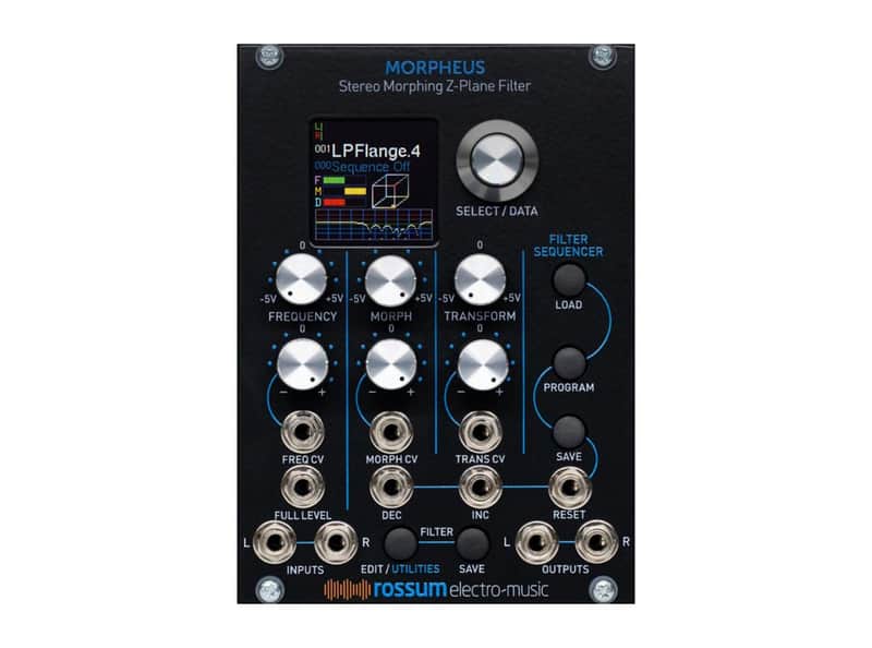 Rossum Morpheus Stereo Morphing Z-Plane Filter (Black) image 1