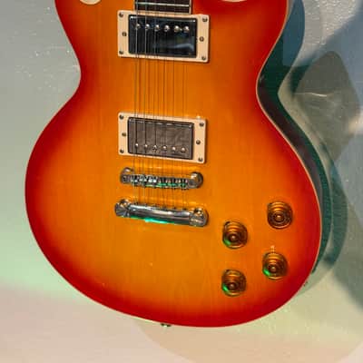 Epiphone Les Paul 1960 Tribute 2009-2010 - Faded Cherry Sunburst image 4