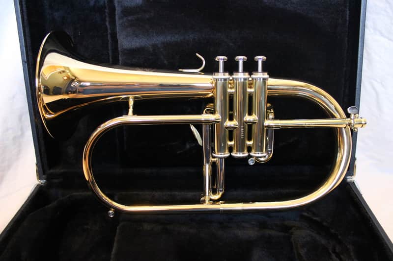 JUPITER フリューゲルホルン JEH-846R 本体 Jupiter Flugelhorn JFH-846R Brass, lacquer with Rose Brass Bell