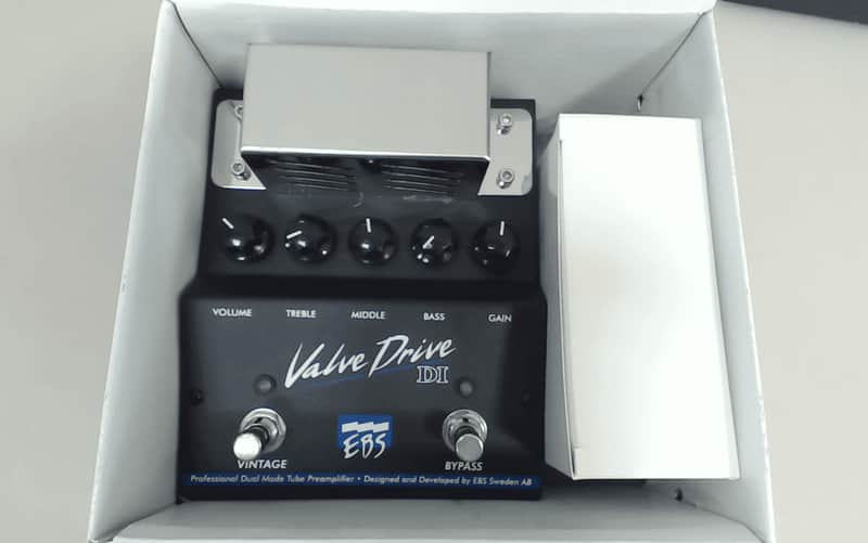 EBS ValveDrive DI Bass Tube Preamp/Overdrive Pedal image 1