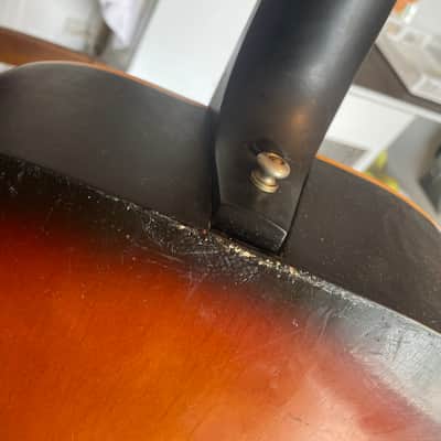 Egmond 12 String Acoustic Guitar 1963 Dreadnought-Sunburst image 17