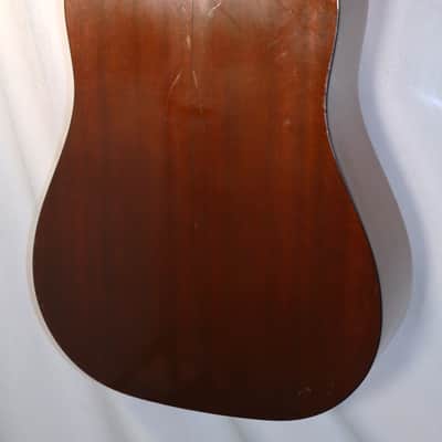 Martin D-18 Dreadnought Acoustic Guitar with original case Vintage 1970 D18 image 15
