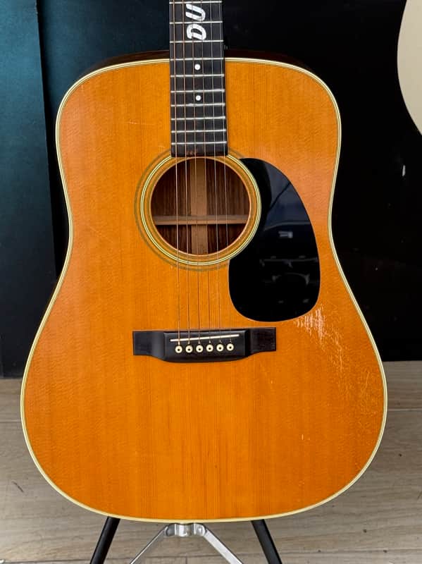 Martin D-28 P 1987 unusual Low Profile Neck & Adjustable Truss Rod model originally owned by the "Dude" ! image 1