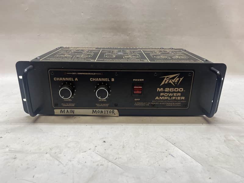 Peavey M-2600 Power Amp image 1
