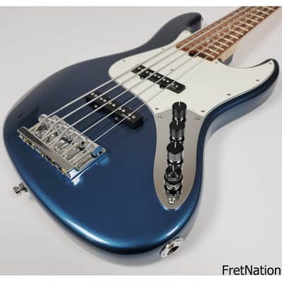 Sadowsky MetroLine SML21VJ5 Dark Lake Placid Blue 5-String Jazz Bass J-Bass VTC 9.44 Pounds #0559-20 image 4