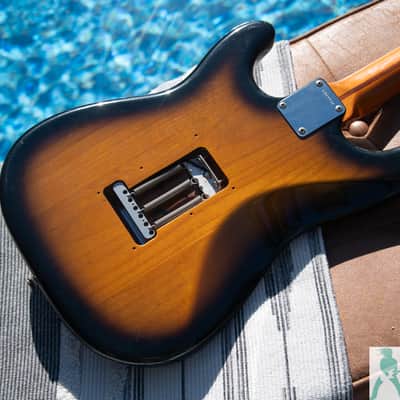 1998 Fender American Vintage Reissue 1957 Stratocaster - Professional Set Up w Perfect Frets/Action/Intonation! image 8