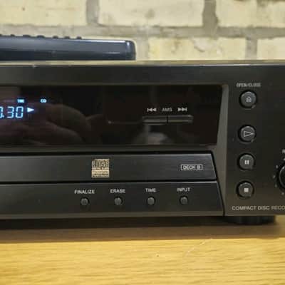 SONY RCD-W1 CD Recorder/dubbing w/remote fully functional refurbished image 4