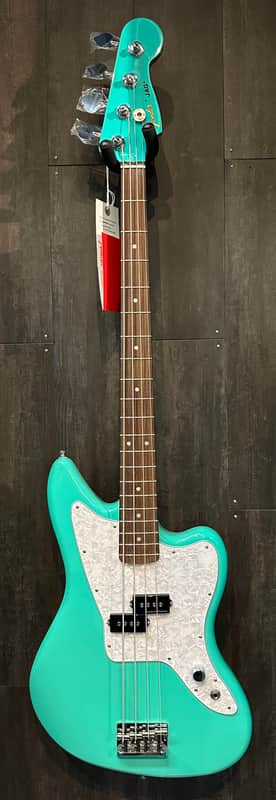 BRAND NEW 2024 Fender Mark Hoppus Signature "Jag" Jaguar Bass Sea Foam Green w/ Gig Bag image 1