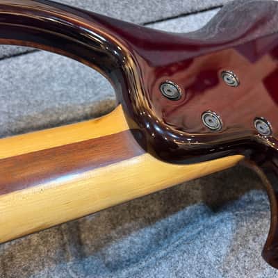 Roscoe SKB 3005 Custom 5 String Fretless Bass image 10