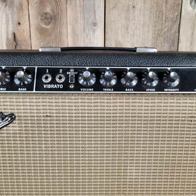 Fender Concert Amp 1964 Pre CBS 4x10 - Black image 10