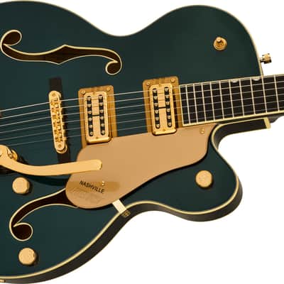 Gretsch Synchromatic Nashville Hollow Body Single-Cut with Bigsby - Cadillac Green - including Deluxe Hard Case image 5