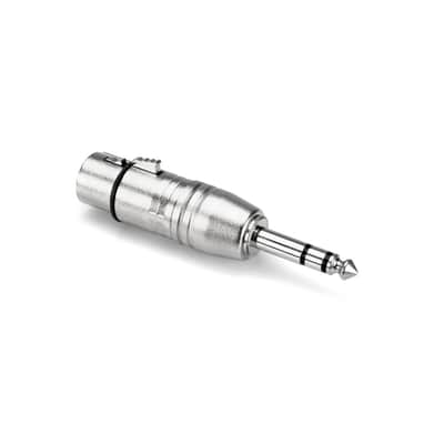 Hosa GXP-143 XLR Socket to 1/4" TRS Stereo Jack Adaptor image 3