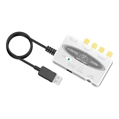 Behringer UCA202 Ultra-Low Latency 2-In/2 Out USB/Audio Interface with Digital Output image 1