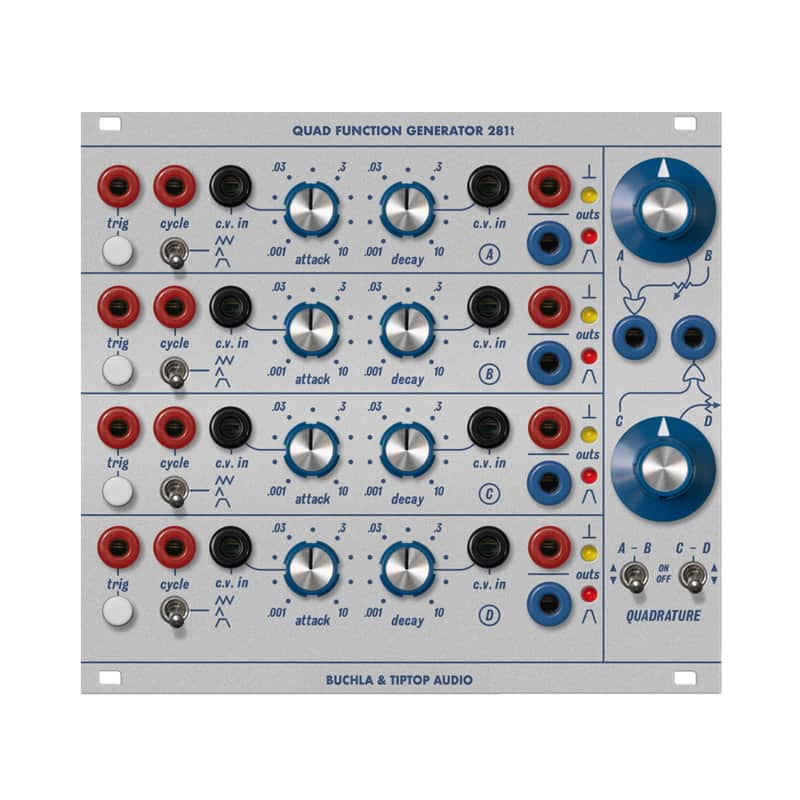 Tiptop Audio Buchla 281t Quad Function Generator image 1