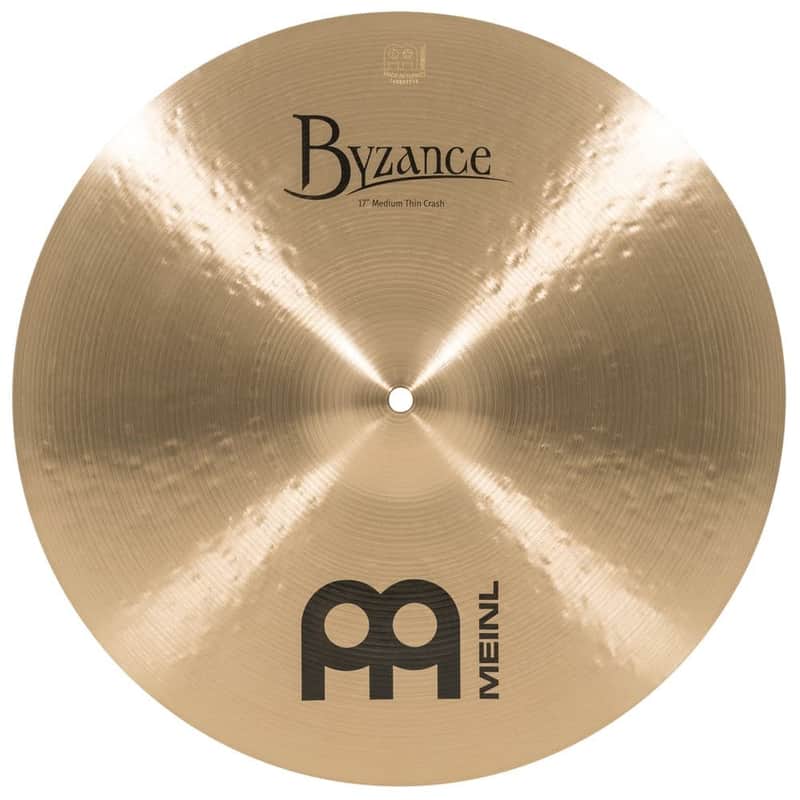 Meinl Byzance Traditional Medium Thin Crash Cymbal 17" image 1