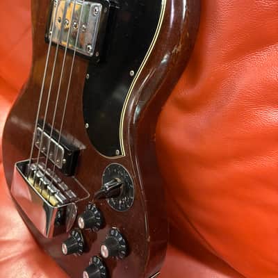 1971 Gibson EB-3 with Slotted Headstock Cherry image 5