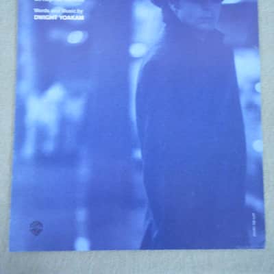Warner Bros Dwight Yoakam "Sorry You Asked" Sheet Music 1996 image 1