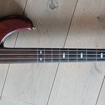 Ibanez Musician MC-924H AJ10 Alphonso Johnson Signature, Factory Hybrid Fretted & Fretless Bass, 1981 - Dark Satin image 2