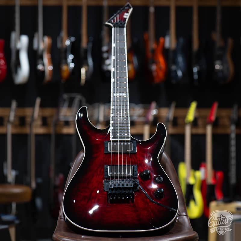 ESP E-II Horizon FR-II Floyd Rose – See Thru Black Cherry Sunburst (B-stock) image 1