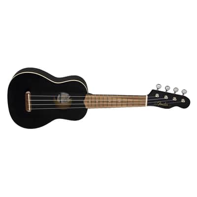FENDER - Venice Soprano Uke UKULELE Black 0971610706 image 4