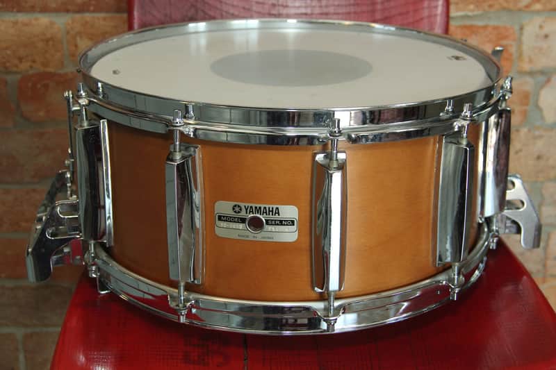 RARE Yamaha SD065 1979 - real wood 14” x 6.5” Parallel Strainer Yamaha 9000 Pre Recording Custom image 1