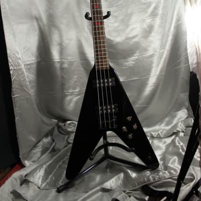 Dean V Metalman 4-String Bass Black | Reverb