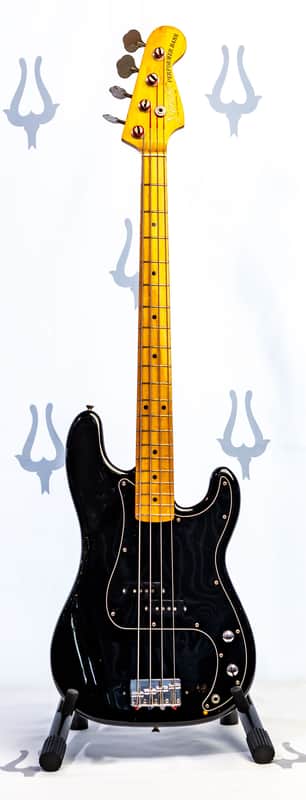 Yamaki Performer Series YPB-500B 1970s P-Bass Black image 1