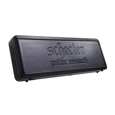 Schecter Hardshell C-Shape Electric Guitar Hard Case - SGR-1C - Black image 1