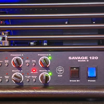Engl Savage 120 Head Mark II E610II 4-Channel 120-Watt Guitar Amp Head 2023 - Black image 5