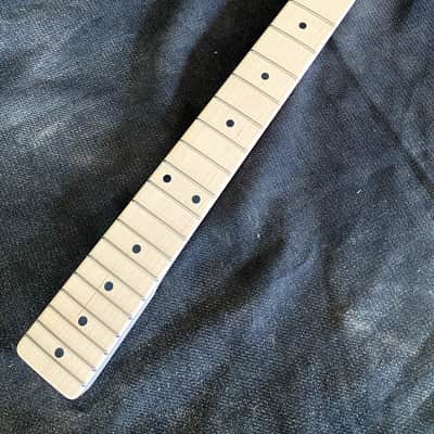Guitar Mill T-Style Replacement Neck / 2 pc. 1/4 Sawn Maple (No Skunk Stripe) / Chunky C (#GIN-3926) image 4