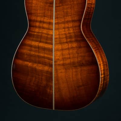 Santa Cruz 00 All Figured Koa Sunburst Custom Used (2023) image 16
