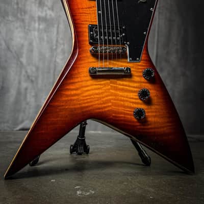 Evil Instruments (Claudio Sanchez) Presents: The Jackhammer (Made In USA In Partnership With Dunable Guitars) v2 Flame Top image 3