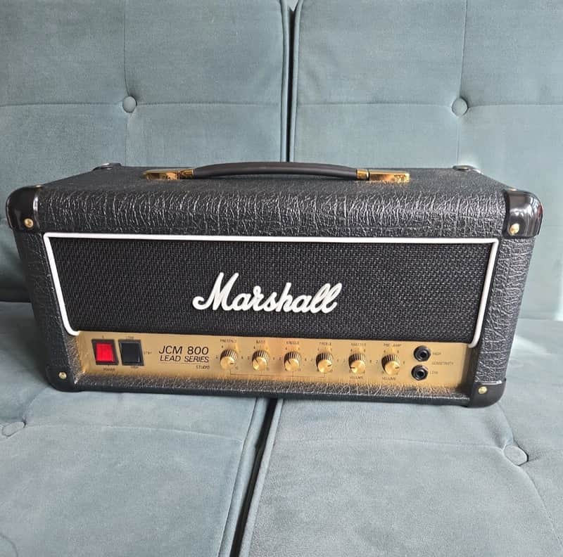 Marshall Studio Classic SC20H "JCM 800 Lead Series" 20-Watt Guitar Amp Head 2019 - Present - Black image 1