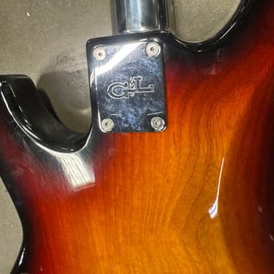 Electrical Guitar Company G&L 2000 made in Japan EGC aluminum bolt on neck 2025 - Sunburst image 3