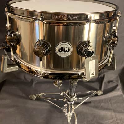 DW - 6.5x14" Collector’s Series Titanium Snare Drum, 10-lug, MAG Throw-Off 2010 image 1