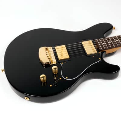 Ernie Ball Music Man Valentine Electric Guitar, Gloss Black image 3