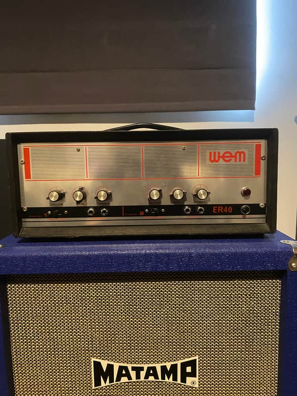 WEM ER40 Guitar Amplifier / Head 1960s image 1