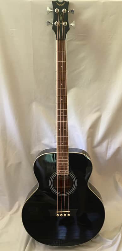 Dean EAB CBK Acoustic Bass Black image 1
