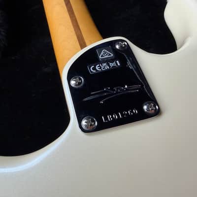 Fender Lincoln Brewster Stratocaster, Maple - Olympic Pearl image 8