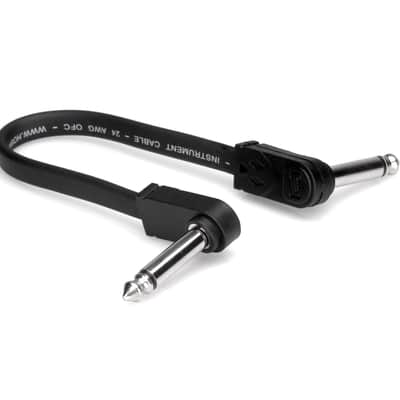 New Hosa CFP-106 Low Profile Flat 6" Patch Cables (New IRG100.5, IRG-600.5) image 3