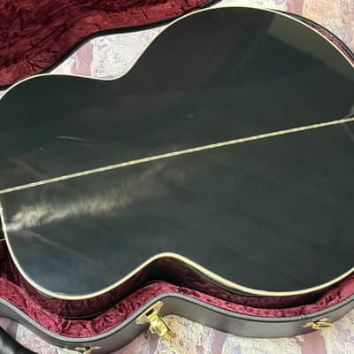 Gibson SJ-200 Custom Jumbo Limited Edition Ebony Gloss New Unplayed Auth Dlr 5lbs7oz #017 image 15
