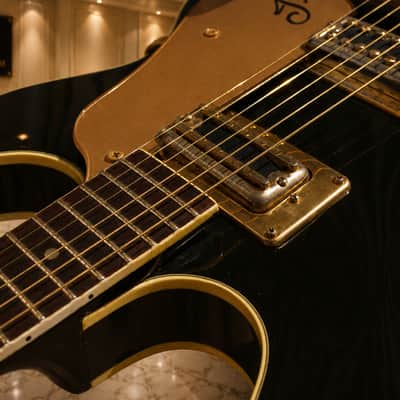 GRETSCH Shot Jackson 1970s - Black. Prototype build by Gretsch for Shot Jackson who sold Sho-Bud to Gretsch image 18