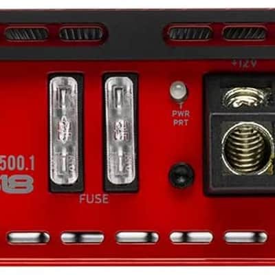 DS18 - S1500.1/RD - 1500 Watts Max 1 Channel Monoblock Audio Amplifier image 5
