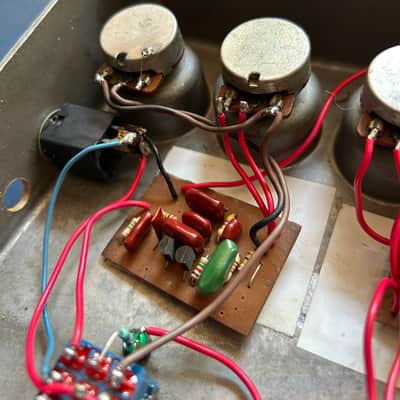 La Fuzzeria Double Fuzz (Shin-Ei FY-2 / Guyatone Crazy Face) Vintage Germanium SANYO 2SD187 image 11