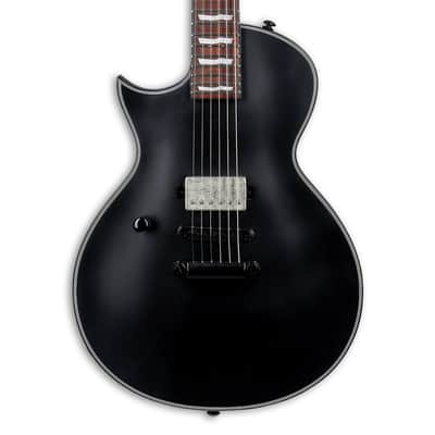 ESP LTD EC-201 Left Handed Electric Guitar - Black Satin image 1