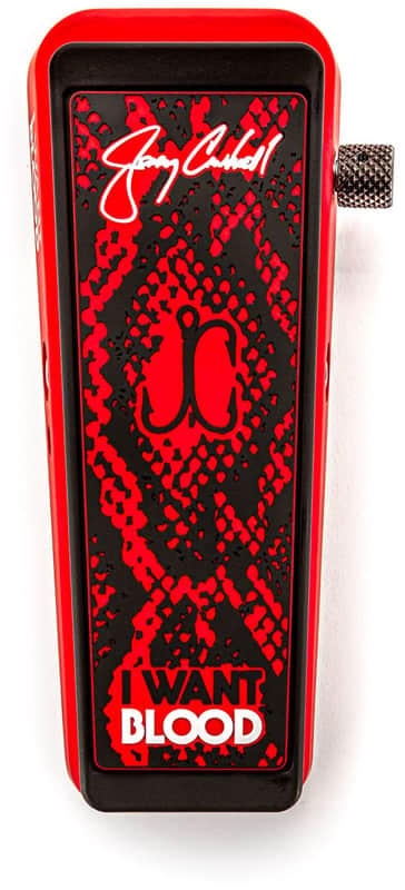 Dunlop JC95IWB Jerry Cantrell Signature I Want Blood Cry Baby Wah - Red